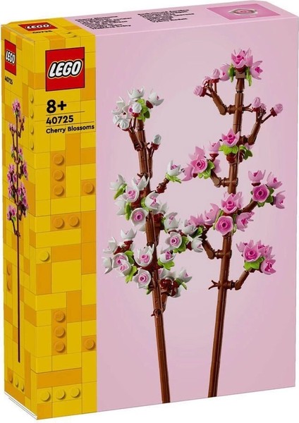 40725 Lego® Iconic Botanical Collection Kiraz Çiçekleri 430 Parça +8 Yaş indirimleri