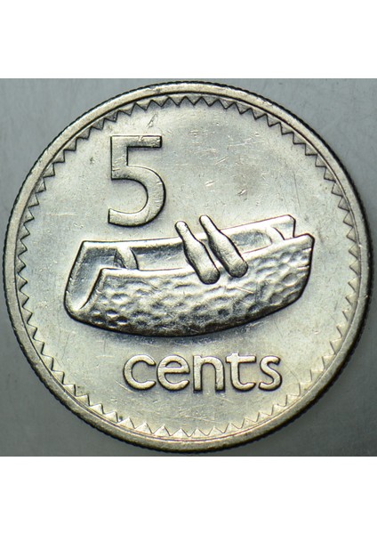 Fiji 5 Cent 1987 Kraliçe Iı. Elizabeth 19.4 Mm. fiyatları