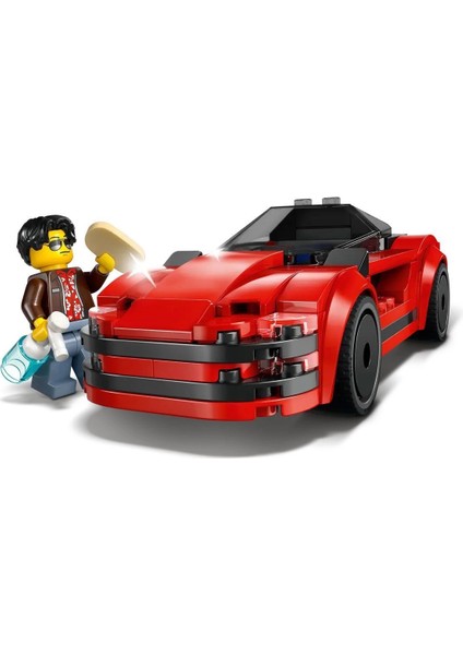 60448 LEGO City Kırmızı Spor Araba 109 Parça +5 Yaş fırsatları