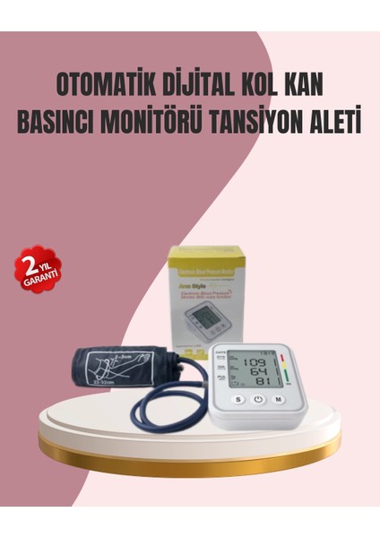 Yüksek Hassasiyetli Dijital Tansiyon Ölçer