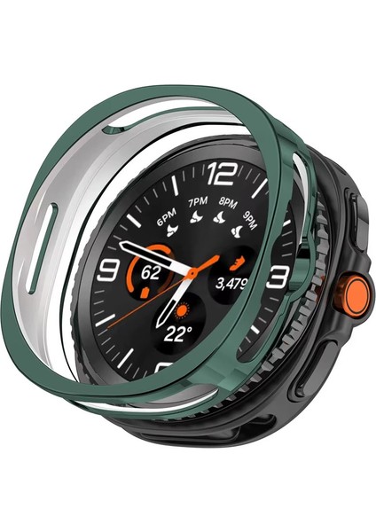 Samsung Galaxy Watch 8 Classic 46MM Önü Açık Tasarım Rubber Silikon Kılıf - AL3172