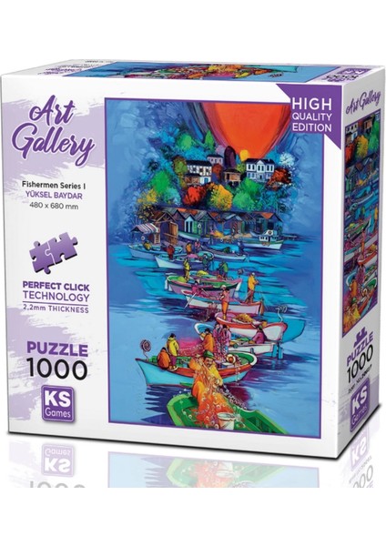 Ks Games Fisherman Series I Puzzle 1000 Parça 20687 fiyatları