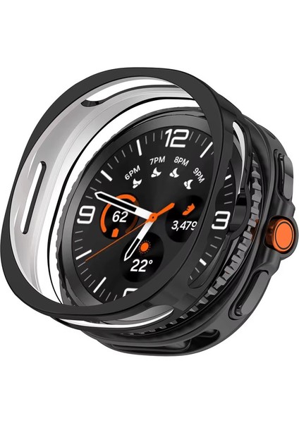 Samsung Galaxy Watch 8 Classic 46MM Önü Açık Tasarım Rubber Silikon Kılıf - AL3172