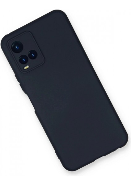 Vivo Y21S Kılıf Nano Içi Kadife Silikon - Lacivert fiyatları
