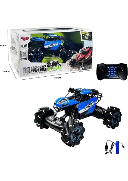 Uzaktan Kumandalı Full Fonksiyon Şarjlı 2.4 Ghz 1:16 Off Road Arazi Arabası