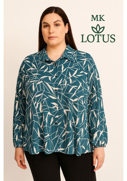 Büyük Beden Dokuma Gömlek