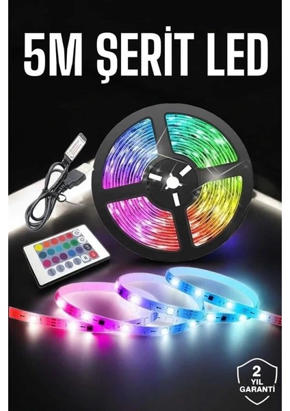 LED Işık 5 Metre Şerit LED Rgb Işıklı fiyatları
