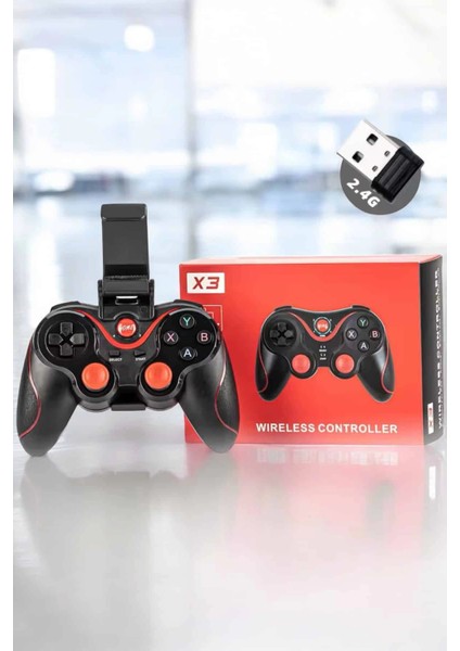 Android Uyumlu Gamepad X3 Game Stick Oyun Kolu Bluetooth Bağlantılı indirimleri