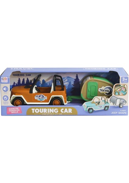 SS113A-SS113C Çekme Karavan Sesli Safari Araba fiyatları