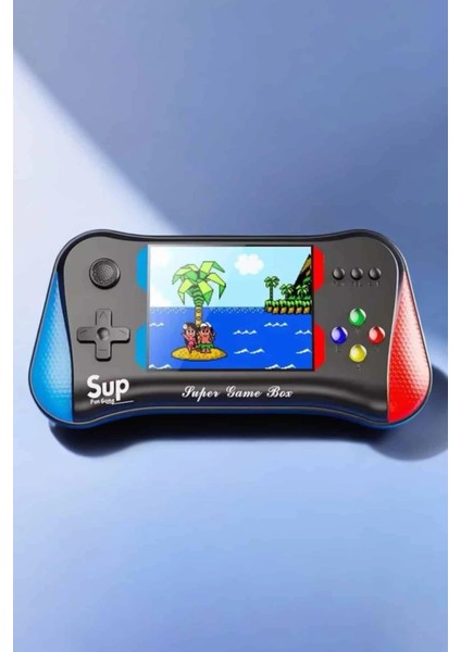 Gamepad Joystick 500 Oyunlu Retro Oyun Konsolu Tv Bağlantı Özellikli 2 Kişilik Destekli fırsatları