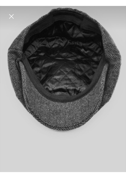 Erkek Kaşe Kışlık Kasket Şapka - Peaky Blinders Kaşe Kumaş Klasik Düz Kasket modelleri