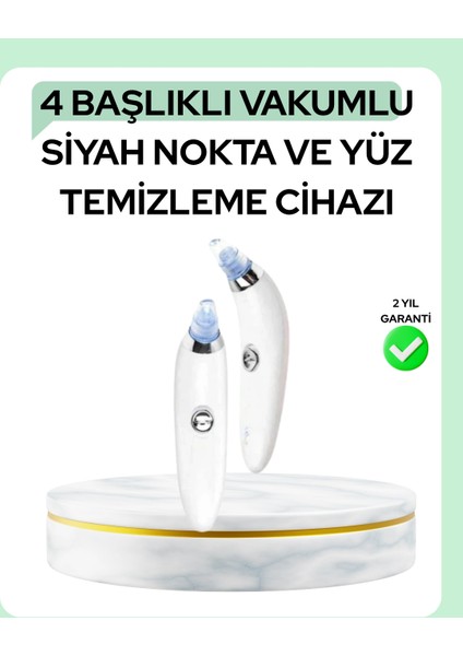 Gözenek Açıcı Buhar Etkili Vakumlu Siyah Nokta Temizleyici – Farklı Cilt Tiplerine Uygun