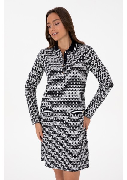 Kadın Lacivert Elbise (Örme) 50309094-VR033 fiyatları