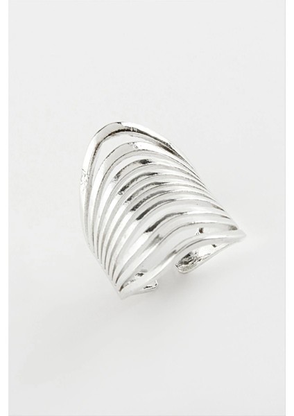 Oval Metal Yüzük
