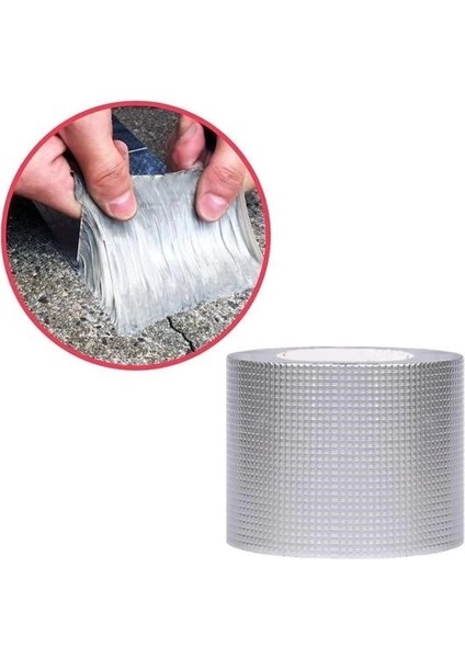Su Geçirmez Çatlak Bandı 10CM 5m Yüksek Sıcaklık Dayanıklı Çatı Boru Duvar Onarım Çamur Bant fiyatları