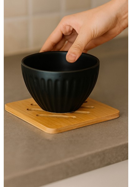 🌿 Doğal Bambu Kare Nihale – Isıya Dayanıklı, Kaymaz, Şık ve Dayanıklı Mutfak Altlığı modelleri