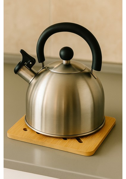 🌿 Doğal Bambu Kare Nihale – Isıya Dayanıklı, Kaymaz, Şık ve Dayanıklı Mutfak Altlığı fırsatları