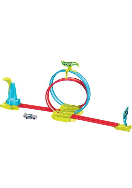 HPC05 Hot Wheels Neon Yarışlar Çifte Çemberde Yarış Seti fırsatları