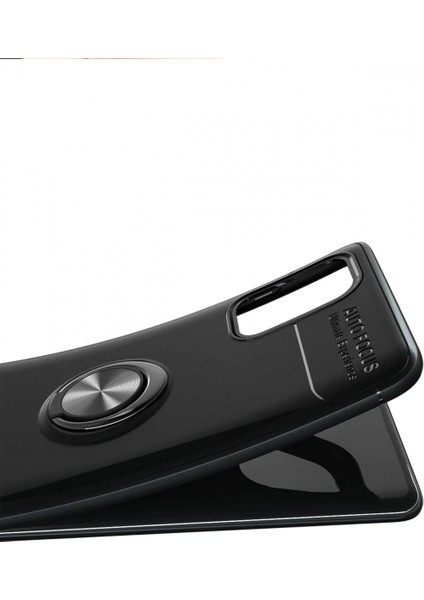 Samsung Galaxy M31S Kılıf Range Yüzüklü Silikon - Mavi modelleri