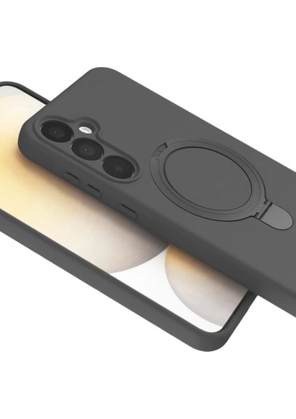 Samsung Galaxy A55 5g Regal Magsafe Standlı Kapak - Titan Gri fırsatları