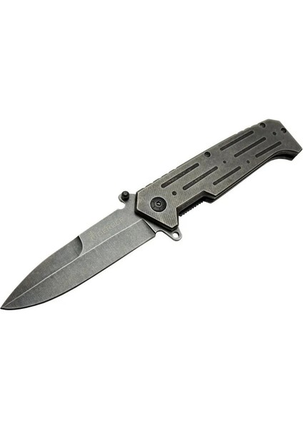 GB B033A Eskitme Kamp Çakı 22 cm - Metal Sap, Otomatik