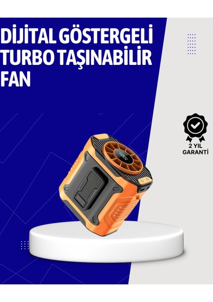 5000MAH Şarjlı Soğutma Fanı Taşınabilir