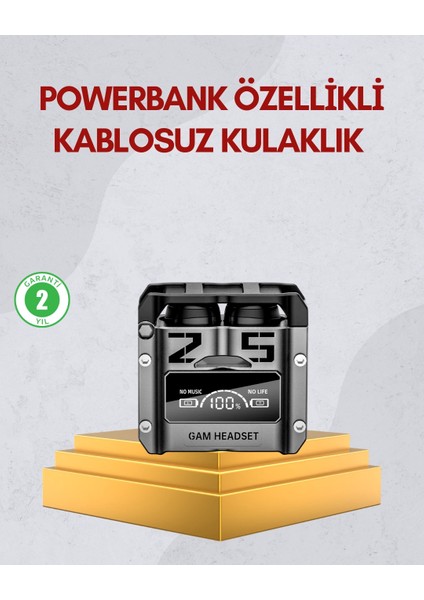 Bluetooth 5.0 Kulak Içi Kulaklık Mikrofonlu Kablosuz Model