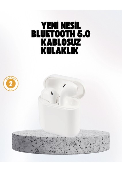 Hızlı Şarj Destekli 2. Nesil Bluetooth 5.0 Ergonomik Kulaklık