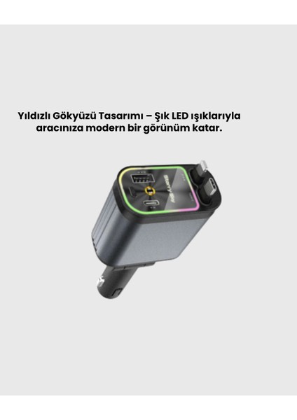 Ford, Opel, Volvo, Skoda Araçlar Için 66W Çoklu Hızlı Şarj Cihazı fırsatları