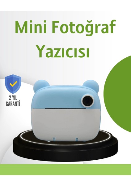12 Özel Efektli ve Self-Timer Fonksiyonlu Baskı Kamera