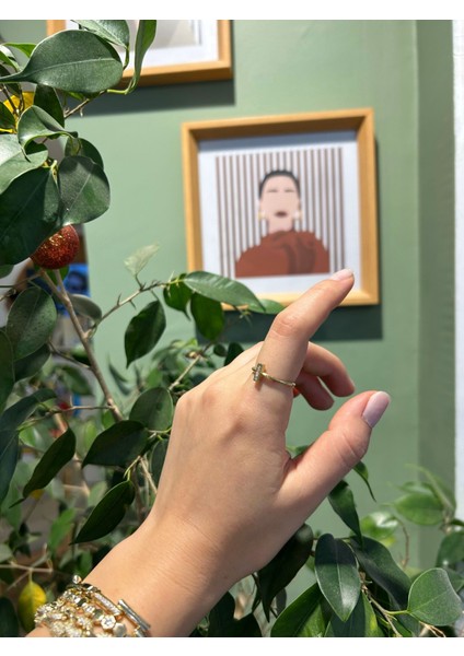 Taşlı Kutu Ince Yüzük fiyatları