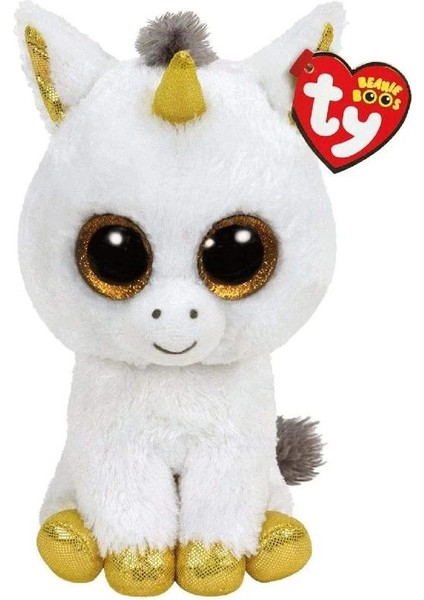 Ty Beanie Boos Peluş Beyaz Unicorn Pegasus 25 cm