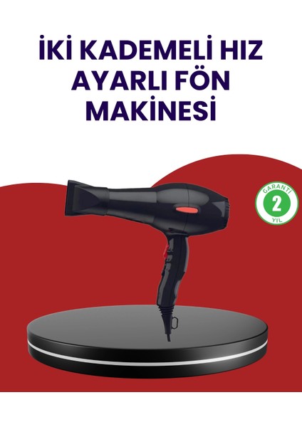 Profesyonel 2200W Saç Kurutma Makinesi Yüksek Performans