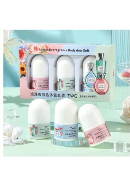 Clamencia Twg Roll-On Parfüm Seti (1 KUTU=20ML*3AD.)