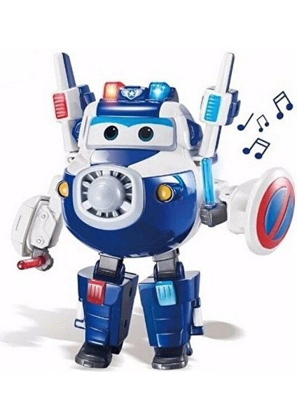 Harika Kanatlar Delux Dönüşen Sesli ve Işıklı Paul