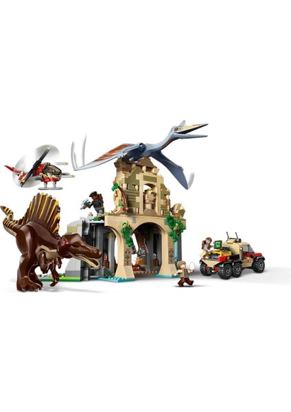 76976 LEGO Jurassic World Spinosaurus ve Quetzalcoatlus 984 Parça +8 Yaş fırsatları