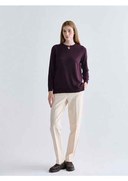 Yeni Sezon Bisiklet Yaka Kadın Triko Kazak fiyatları