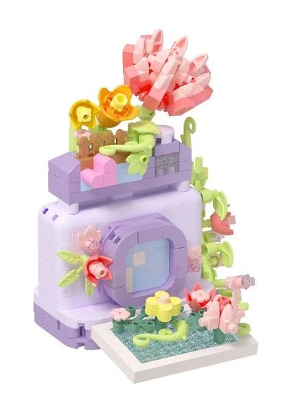 Sunman Koco NO.02081 Bloom Boutıque Çiçek Kamera LEGO Yapım Seti 373 Parça 6+ fiyatları