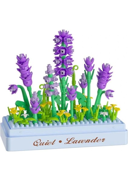 Sunman Koco NO.02085 Bloom Boutıque Lavanta Çiçekleri LEGO Yapım Seti 239 Parça 6+ modelleri