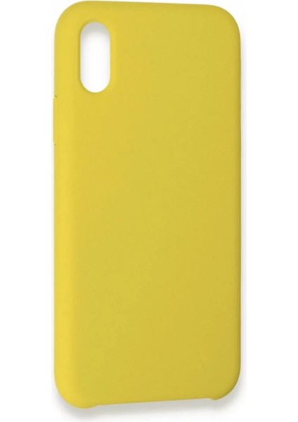 iPhone x Kılıf Lansman Legant Silikon - Sarı modelleri
