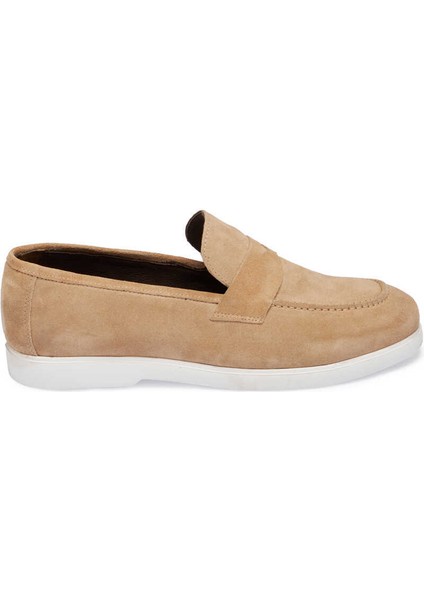 Kum Hakiki Süet Deri Erkek Loafer - E24I1AY56784-A84