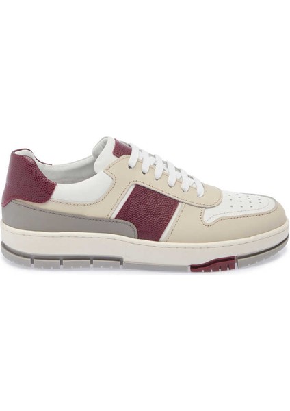 Bej Hakiki Deri Erkek Sneaker - E24I1AY56731-A25
