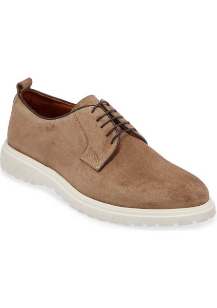 Bej Hakiki Süet Deri Erkek Casual Ayakkabı - E24I1AY56766-B79 indirimleri