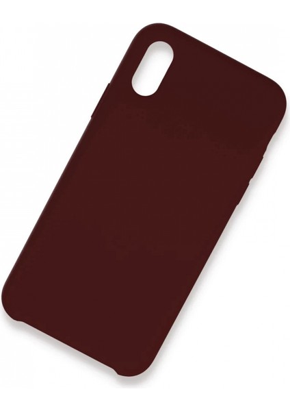 iPhone Xs Max Kılıf Lansman Legant Silikon - Bordo fiyatları