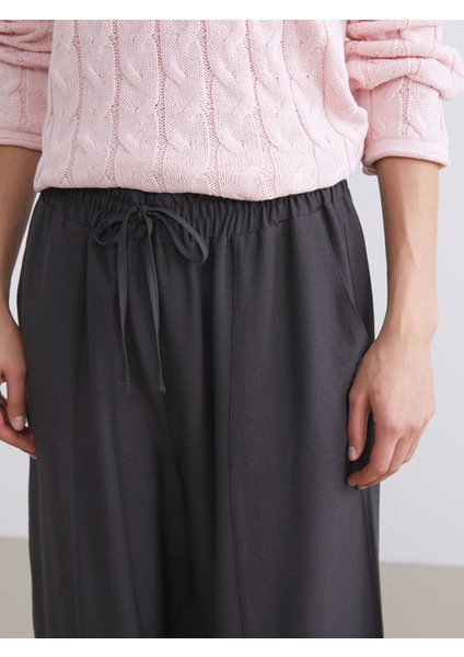 Yeni Sezon Beli Lastikli Kadın Pantolon modelleri