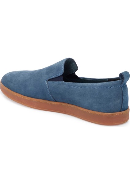 Mavi Hakiki Süet Deri Erkek Casual Ayakkabı - E24I1AY56795-C31