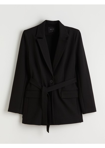 Yeni Sezon Beli Kuşaklı Kadın Blazer Ceket indirimleri