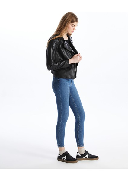 Yeni Sezon Jüpiter Süper Skinny Fit Kadın Jean Pantolon