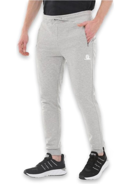 CT107 Basic Jogger Eşofman Alti Gri Erkek Eşofman Altı modelleri