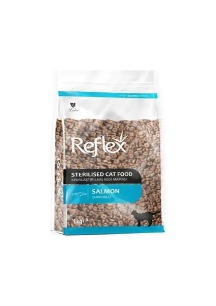 Somonlu Pirinçli Kısırlaşlaştırılmış Kedi Maması 1kg (Yeni 1 kg Zipli Paketler)